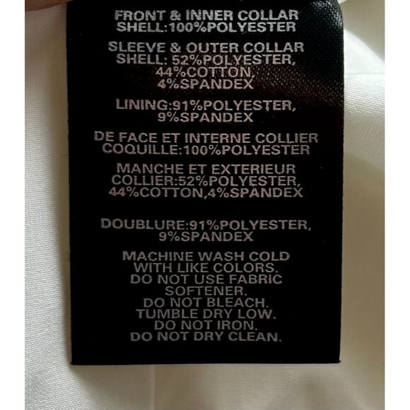 OGIO Unisex Sherpa Fleece Jacket White Cream 4XL New With Tags Full Zip - Picture 4 of 7